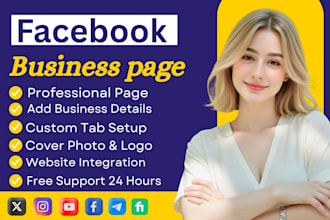 setup creative facebook business page