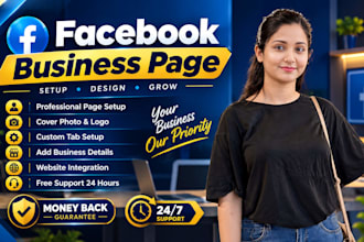 setup creative facebook business page