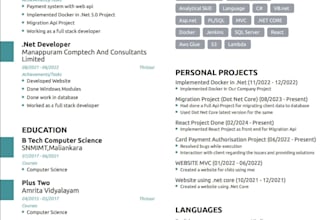 do expert dot net core API development