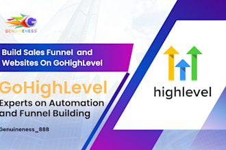 build gohighlevel website sales funnel automation email and text messaging setup