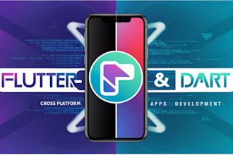 create professional android, ios apps using flutter and dart