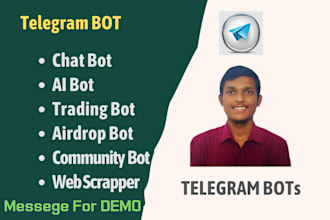 create telegram bots with python