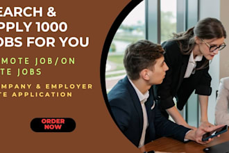 do search and apply 1000 jobs on behalf of you