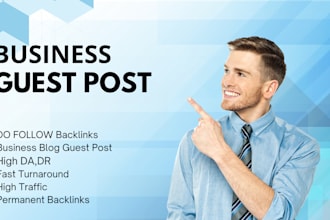 do guest posts on the business blog