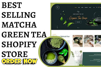 design matcha green tea shopify store matcha coffee store cafe matcha website