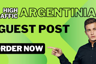 publish high traffic argentina guestpost and backlinks