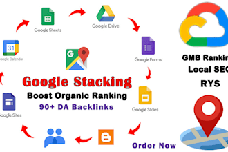 do google entity and rys stacking to improve local business