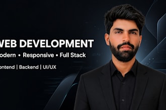 build a full stack website