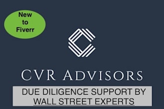 conduct merger and acquisition business due diligence with a summary risk report