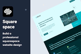 build a professional squarespace website design