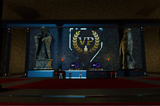 build metaverse spartial world, vrchat world, vr world, 3d environment landscape