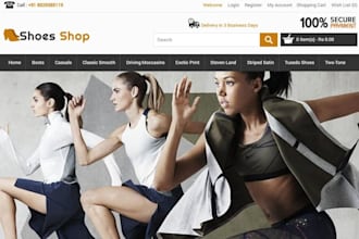 design gymnastics shopify store activewear apparel casual athletics wear website