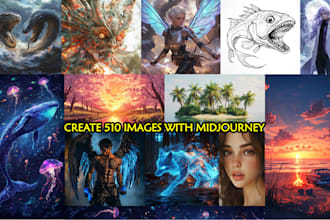 create stunning images in bulk using midjourney ai