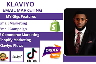 setup email marketing flows for shopify with klaviyo sales funnel