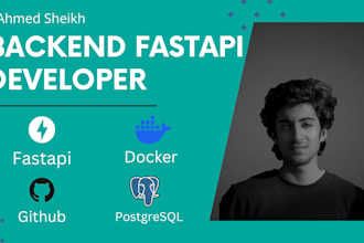 develop and dockerize your apis with python with postgresql