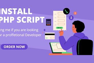 install setup and customize any PHP script on your server