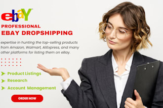 do amazon, aliexpress, or walmart to ebay drop shipping