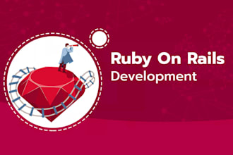 develop ruby on rails application and fix bugs on it