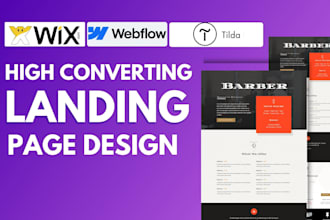 do wix studio, ucraft, tilda, systeme io, carrd landing page design