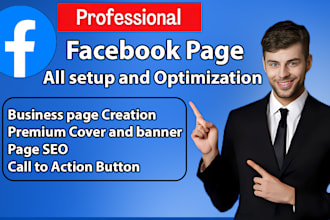 do facebook page create and setup optimization