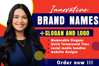 craft a unique and memorable business name and logo