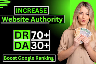 increase domain rating ahrefs dr ur  domain authority da majestic tf