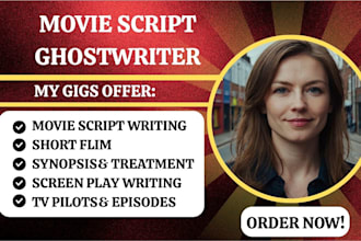do movie script writing screenplay screenwriting, screenplay writer, TV series