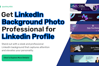 design linkedin banner background photo cover n cover photo