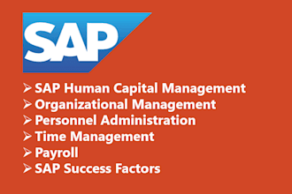 be your sap hcm consultant, I can assist you in sap projects