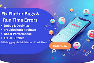 debug and fix bugs and errors in your flutter app