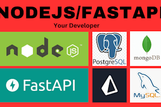 be your node js fastapi backend developer or mern developer