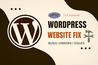 fix complicated wordpress errors, bugs, and woocommerce issues
