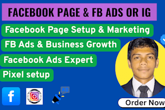 uk and USA targeted facebook ads and page setup expert