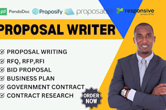 create winning proposal presentation, rfp, pandadoc, qwilr, rfpio, proposify max