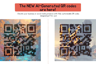 create a custom ai qr code art for your links