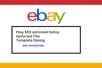 do ebay listing, ebay product listing, ebay lister, ebay product upload