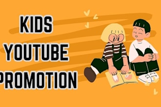 do organic kids youtube video promotion