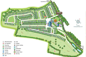 render site plan, campground map, subdivision layout design