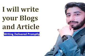 write your blogs and articles