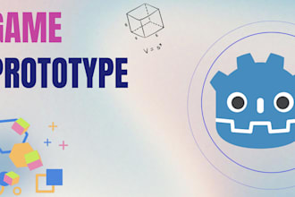 create a singleplayer game prototype in godot