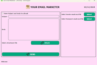 make bulk email sender bot, gmail