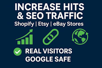 increase hits and SEO traffic to your shopify, etsy, or ebay store