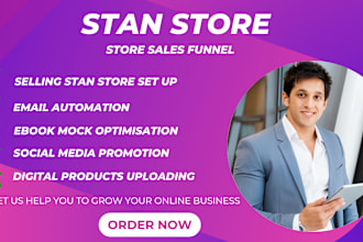 esty setup esty digital product design, stan store listing esty print on demand