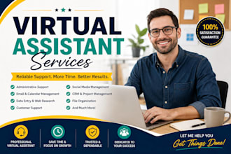 be your reliable virtual assistant for business and administrative support