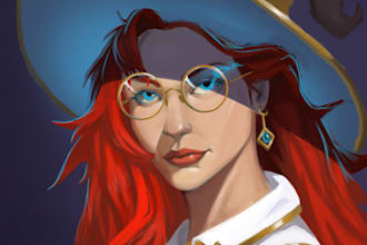 paint you, your oc, or dnd character portrait or avatar