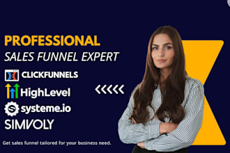 design simvoly, go high level website, systeme io sales funnel, clickfunnel 2 0
