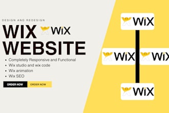 redesign wix website design wix fix wix seo wix studio wix responsiveness