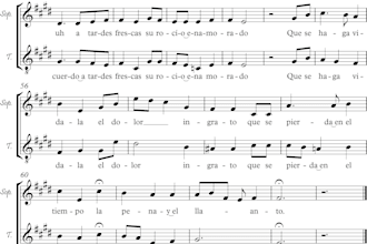 transcribe audio duets to music sheet