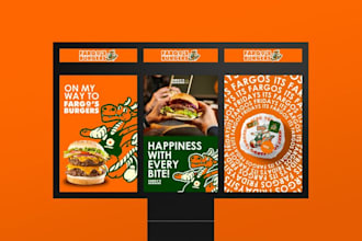 design food menu,flyers,posters and instagram branding ads