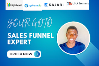 build high converting sales funnel landing pages on gohighlevel clickfunnels 2
